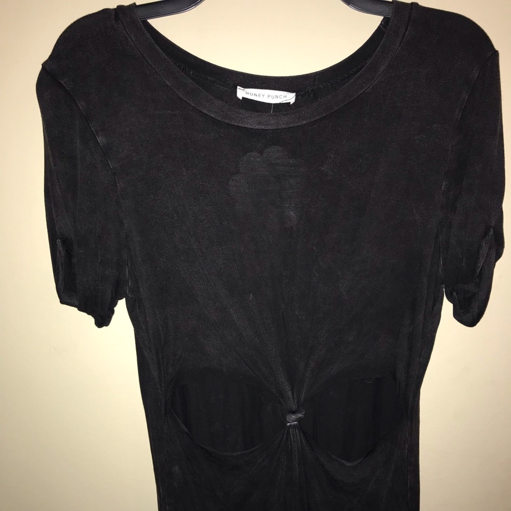 Cut Out T-Shirt Dress